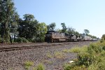 NS 4586 leads train 25G West